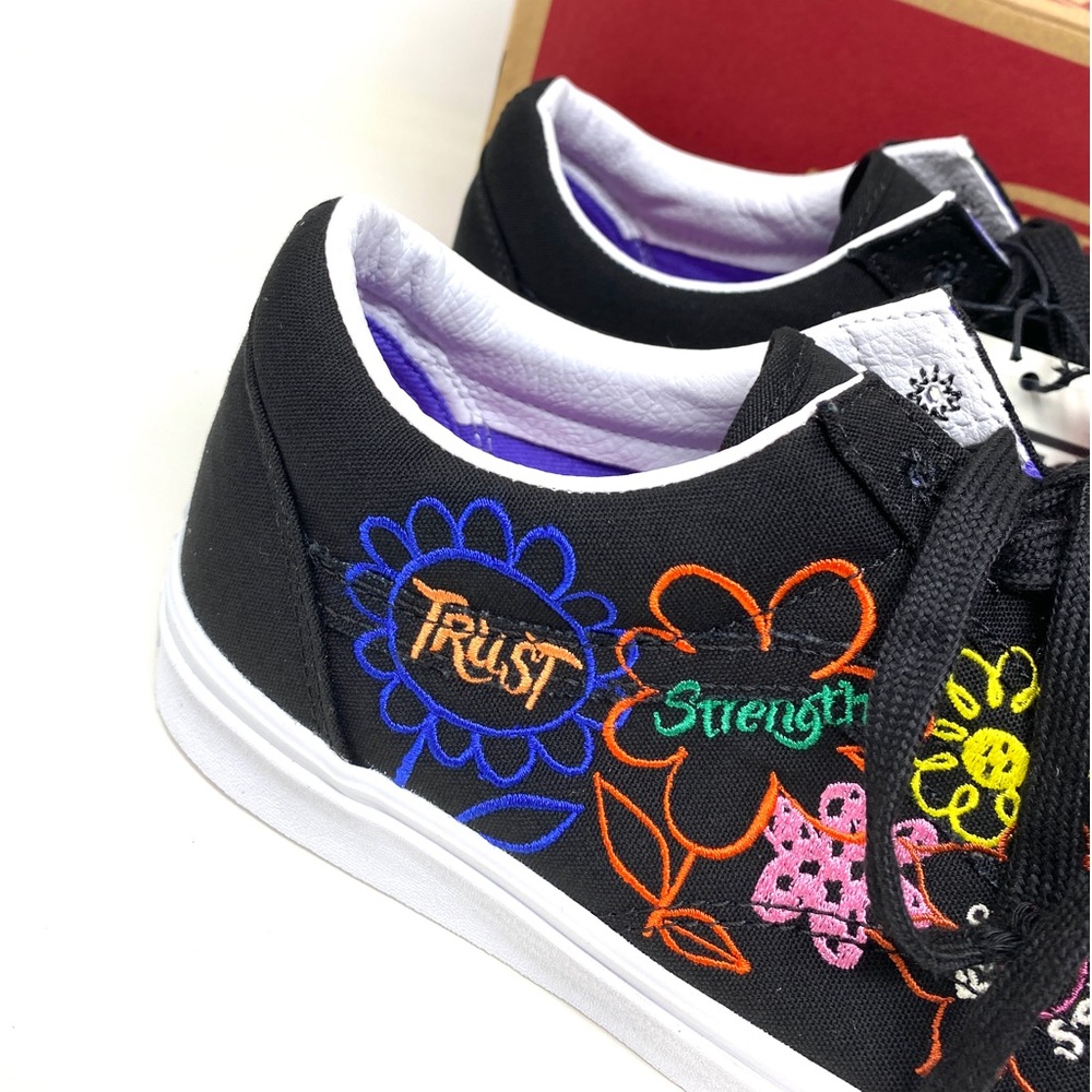 VANS OLD SKOOL Cultivate Care Black Canvas Men’s Sneakers VN0A5KRF8BC Low Top - Picture 9 of 12